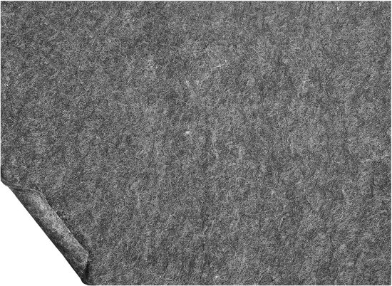 Sous-couche de moquette, 244x305 cm, épaisseur 1,2 cm - Feutre double face - Protecteur et amortissant - Couverture 7-8 m² - Convient à tous les Sols