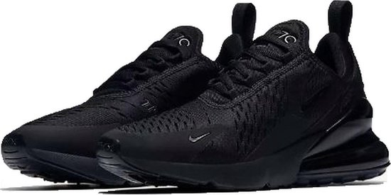 Nike Air Max 270 Heren Sneakers - Black/Black-Black - Maat 41 | bol.com