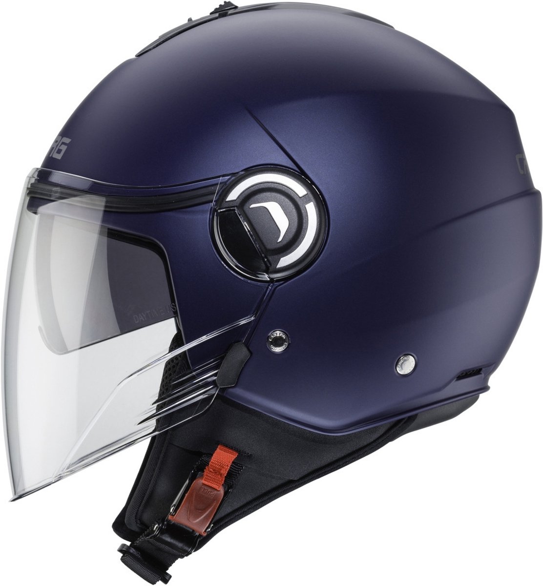 Caberg Riviera V4 X Mat Blauw Jethelm - Maat L - Helm – foto 2