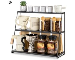 Mokkenhouder - Mokkenrek Staand - Kopjes Rek - Bekerrek