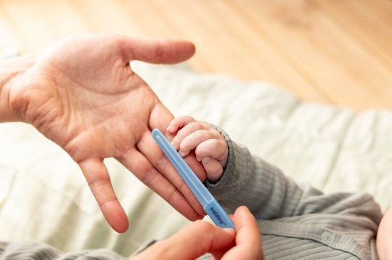 Nûby - Manicureset voor baby's - Nagelverzorgingsset - Blauw - 0m+ van Nûby — afbeelding 3
