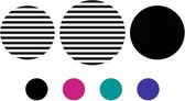 Onderzetters Set Rond Papier 14 delig