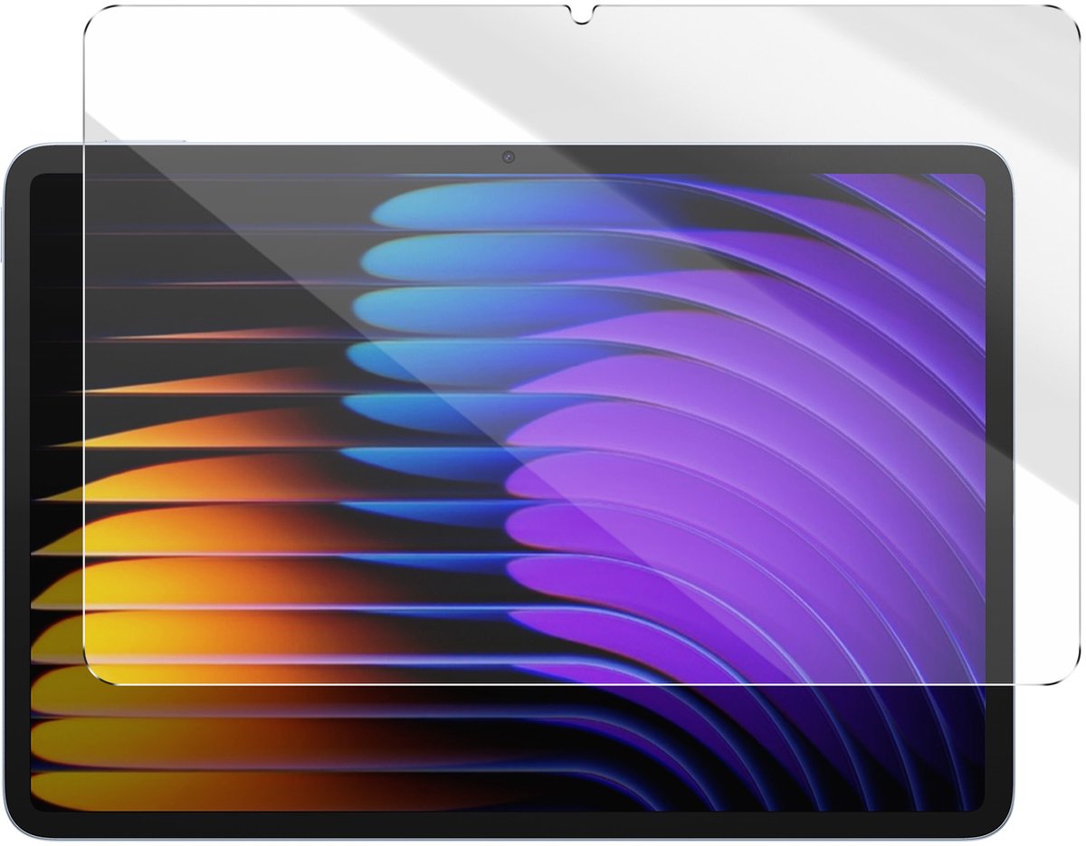 Avizar Screenprotector geschikt voor Xiaomi Pad 7 en Pad 7 Pro - 9H Tempered Glass & Anti-Scratch, Transparant