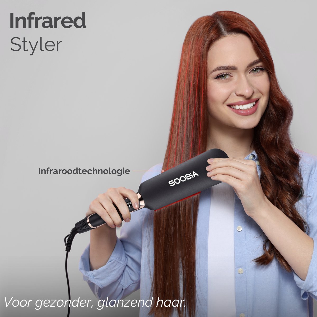 Soosia Infrared Styler Stijltang met Infrarood - Stijltangen - afbeelding 2