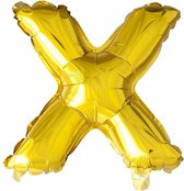 Wefiesta Folieballon Letter X 102 Cm Goud