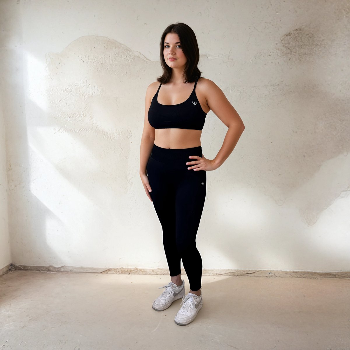 YV SPORT Sportlegging dames Verona - Seamless - Premium kwaliteit - Squat-proof - Lichte scrunch bij de billen - Perfect fit - Stevige tailleband - Optimale bewegingsvrijheid - Ademend en comfortabel - Sportkleding dames - Zwart - S