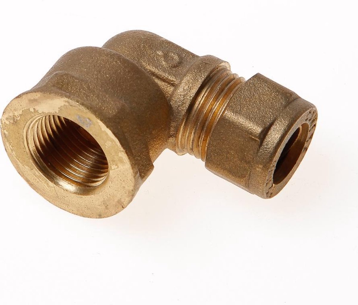 Installatiebranche Kniekoppeling binnendraads knel 3/8" x 12mm