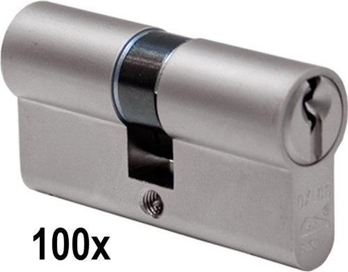 Oxloc Profielcilinder dubbel per 100 gelijksluitend 30t30
