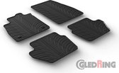 Gledring Rubbermatten passend voor Ford Fiësta 5-deurs 2017- (T profiel 4-delig + montageclips)