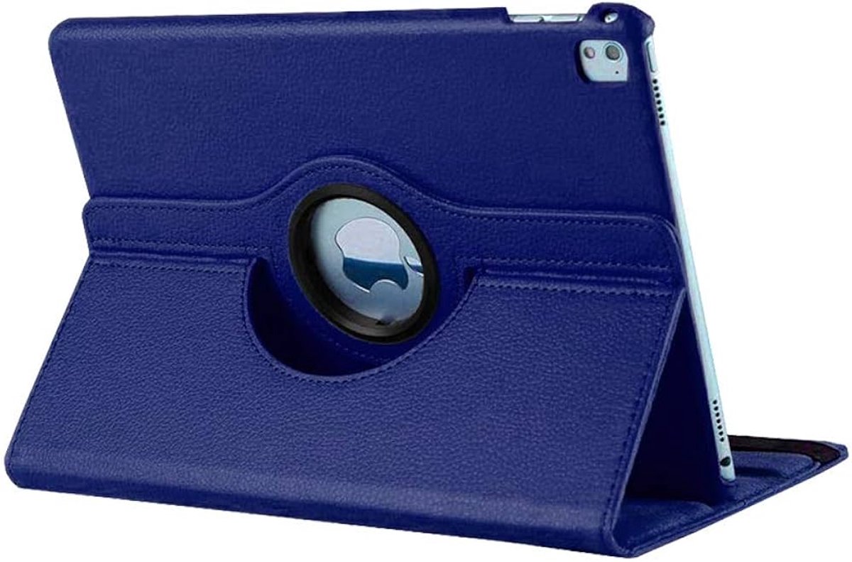 Jumada's - Ipadhoes - 360 graden draaibaar - Donkerblauw - Geschikt voor iPad Pro 12.9 (2015)