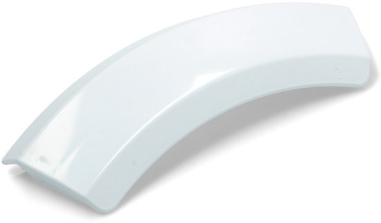 Handgreep wasdroger deur wit - geschikt voor Bosch Siemens - deurgreep droger - greep - 00644221