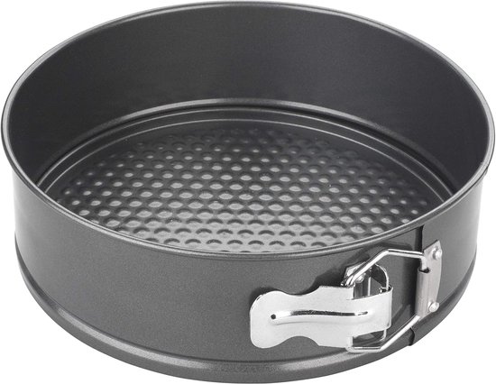 2 stuks bakvormen 16 cm rond, roestvrij stalen taartvorm ronde bakplaat klein, perfect voor cake/brownie/lasagne