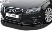RDX Racedesign Voorspoiler Vario-X passend voor Audi A4 B8/B81 S4/S-Line 2008-2012 (PU)