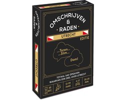 Omschrijven en Raden educatief spel Utrecht - gezelschapsspel karton.