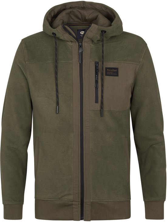 Petrol Industries - Gilet polaire homme Ely - Vert - Taille XXXL