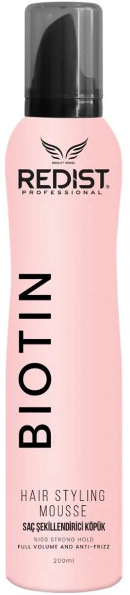 Redist Biotin Volume Hair Styling Mousse 200ml - Haarstylingmous - Biotine Haar mous - Redist - Volume Haarmouss