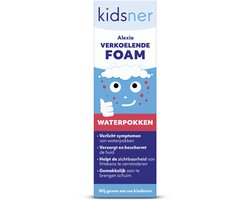 Kidsner Alexia De Verkoelende Foam - Verzorgt de Huid bij Waterpokken - Direct Verkoelend en Verzachtend Effect - Helpt Littekens Voorkomen - Alternatief Zemelenbad