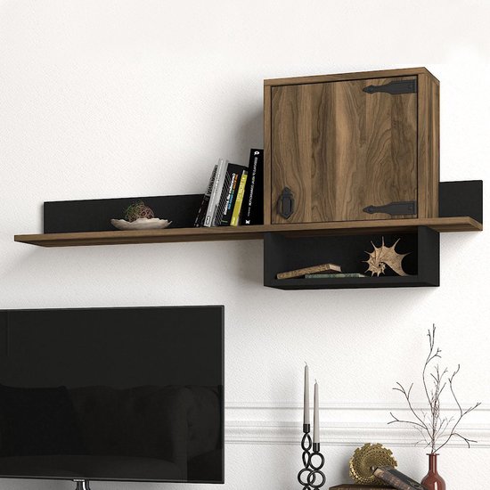 kleankin Badkamerkast Badkamerkast met kastvak, 3 open niveaus, Toilettenkast met kantelbeveiliging, Bijzettafelkast voor badkamer, Bamboe, Natuurlijk, 66 x 33 x 87 cm