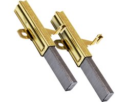 Dparts koolborstels geschikt voor Numatic - voor Henry en Hetty Next stofzuiger - 1 set - 11mm x 6,3mm - nr. 230180