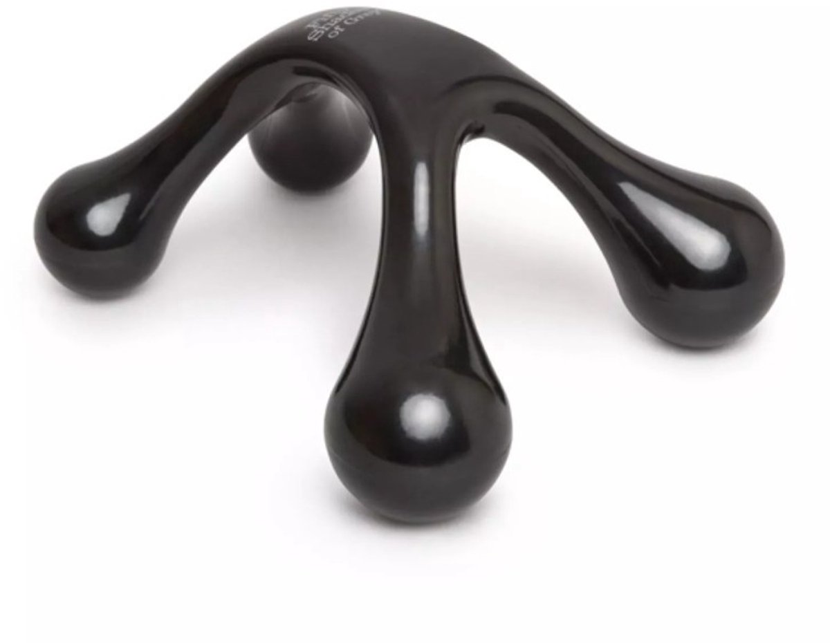 Fifty Shades of Grey Play Nice - Massage spin - ABS - Zwart - 134 gram