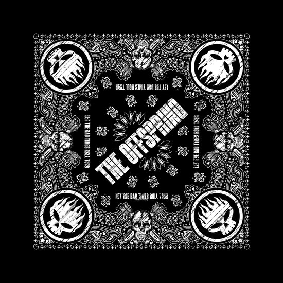 The Offspring Skull Logo Unisex Doek - zwart - Standard