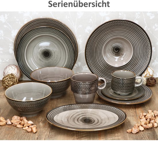 MÄSER Prospero Premium 12-teiliges Set für 4 Personen