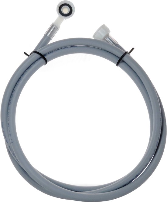 Foto: Dparts 2 5m wasmachine aanvoerslang geschikt voor bosch aeg samsung miele siemens beko lg whirlpool zanussi waterslang vaatwasser toevoerslang wasmachineslang 250cm 2 5 meter