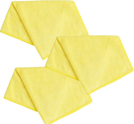 Silva Premium Microvezel Stofdoek - 3 Stuks - 40x40 cm