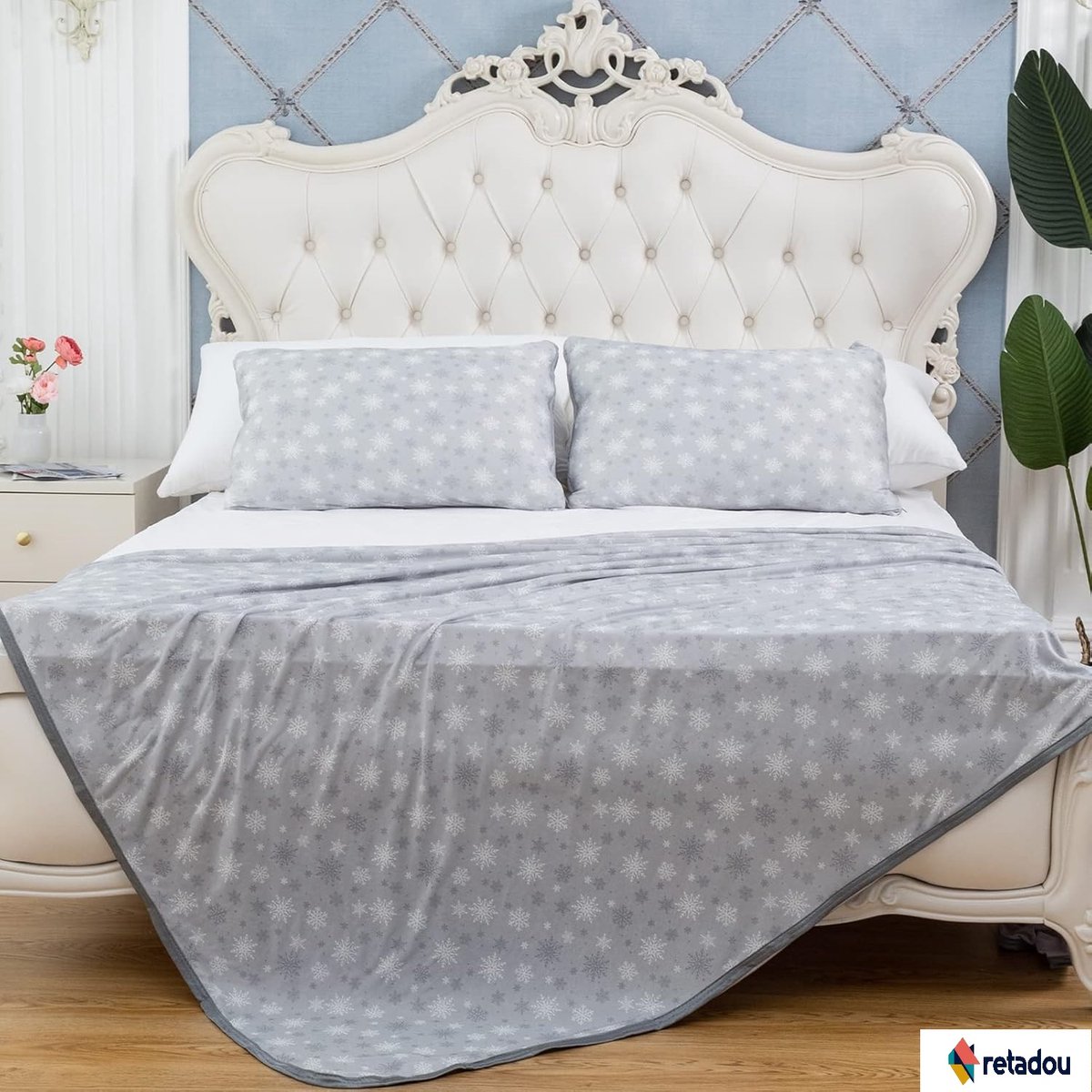 Pasper Q-max Koeldeken, 130 x 170 cm, enkele deken, zomerdeken, zelfkoelend, knuffeldeken, grijs, dunne deken, voor mensen, kinderen, baby's en huisdieren