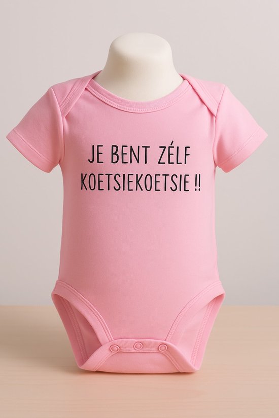 Kraamcadeau meisje- roze koetsiekoetsie - baby sneakers en romper - Rechtstreeks versturen ook mogelijk -babyshower van Koetsiekoetsie — afbeelding 3