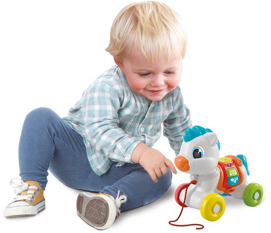 Baby Clementoni - Sleepbare Pony, Zacht Pluche Speel, 6-36 maanden, 17812 van Clementoni — afbeelding 5