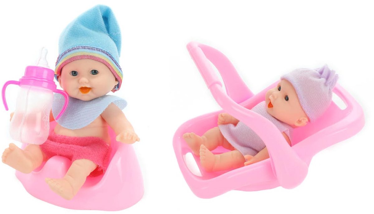 Baby Beau Mini Babypop Zittend, 12cm — cadeau in Spellen & Speelgoed - foto 8