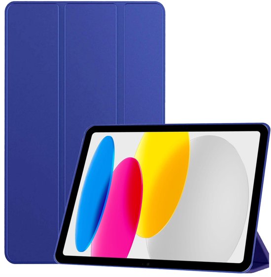 TechNow Hoesje geschikt voor Apple iPad 2025 (A16) & 2022 10.9 10e Gen Hoesje – Extreme Shock Case – Smart Case - Blauw