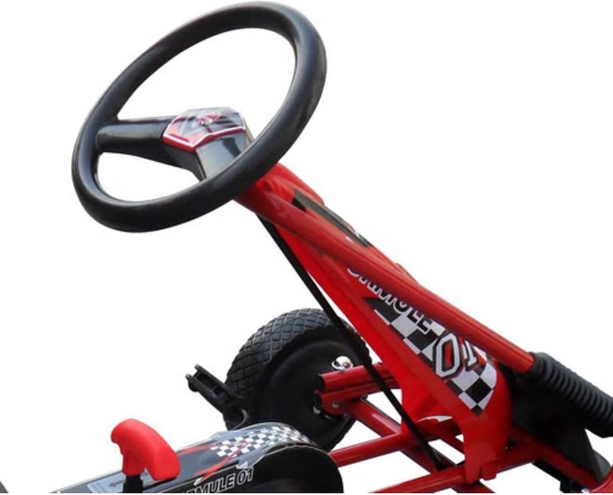 vidaXL Skelter F1 Junior rood — afbeelding 4