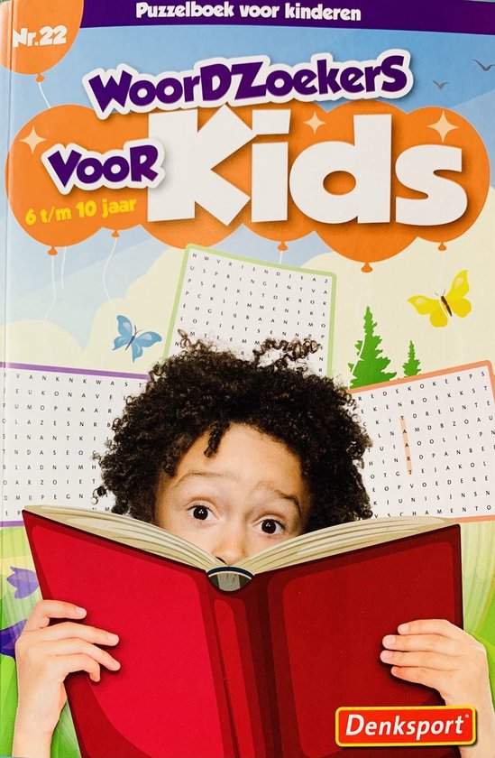 Denksport - Nr.13 Woordzoekers | Kinderen 6-10 jaar