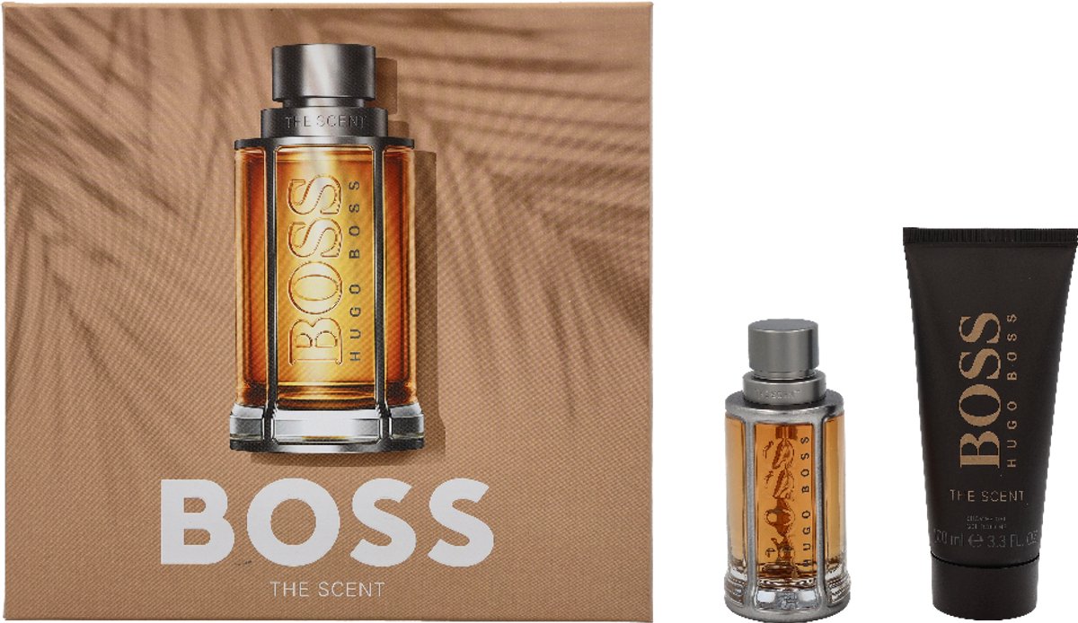 BOSS THE SCENTfor Him geschenkset eau de toilette 50 ml & showergel 100 ml