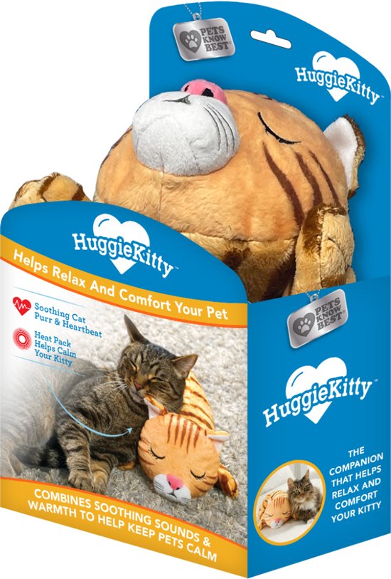 Jiupety Schattig Kattenhol voor Binnen, Kattengrot met Wasbaar Kussen, Zacht en Comfortabel Kattennest, Cat Bed Geschikt voor Binnenkatten of Puppy's, Cat House Big Ear, M