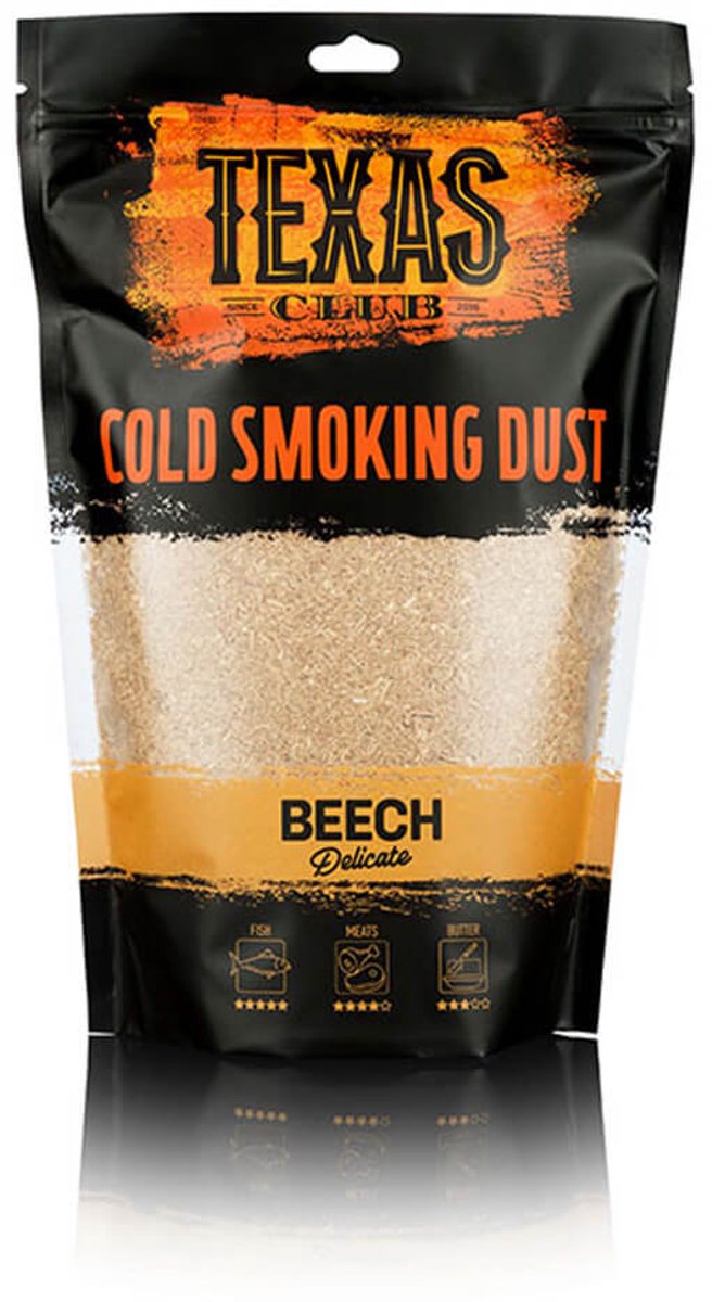 Texas Club - Cold smoking dust - 500 gram - Beech