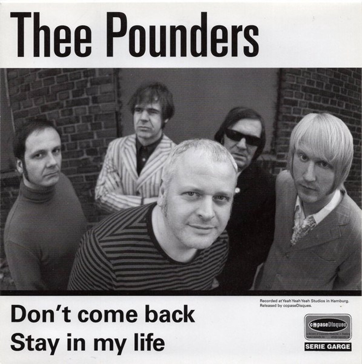 Thee Pounders - Don't Come Back (7" Single)