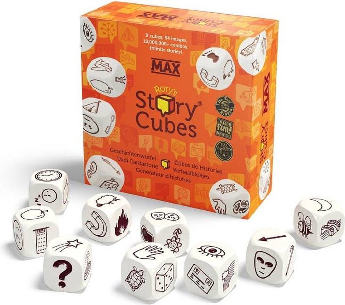 Rory's Story Cubes MAX (Classic) | Games |