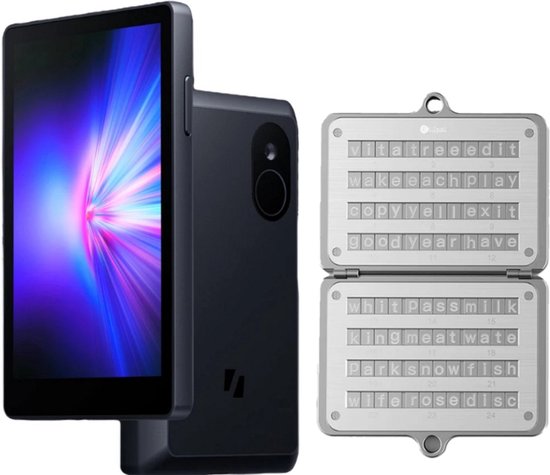 Keystone 3 Pro + Ellipal Seed Phrase Steel Bundel