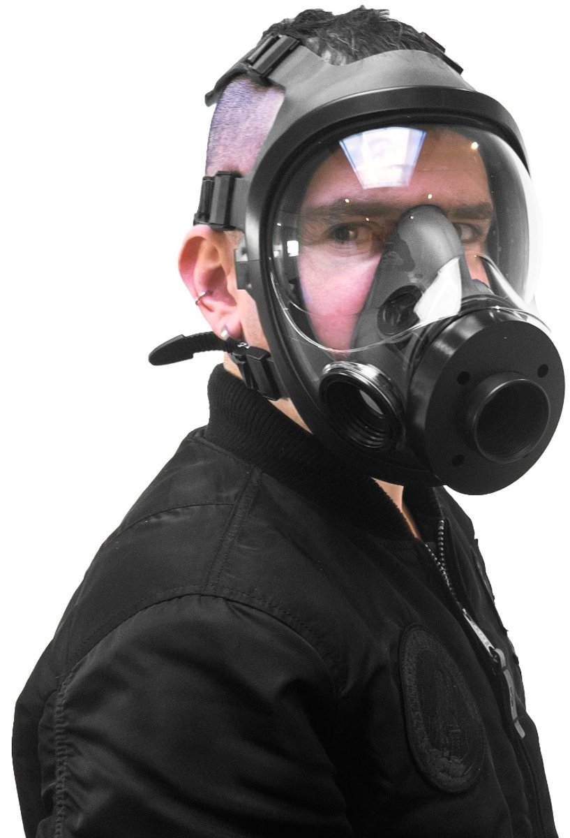Gasmaster - Rebreather Converter Double RD40 Gas Mask