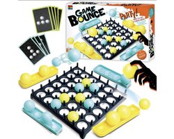 foto van Playos® - Bouncing Balls - Vierkant - Ballen Werpen - Game Bounce - Behendigheidsspel - Arcade - Gezelschapsspel - Drankspel - Speelgoed