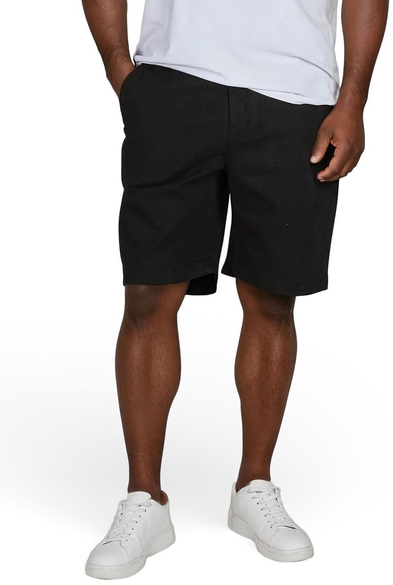 riverso Heren Short RIVConnor regular/straight Zwart XXL Volwassenen Stretch zomershort