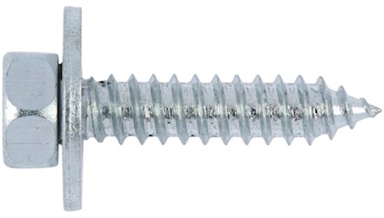 Wurth - Zelftappende zeskantcombinatieschroef met vaste ring - x 250 st