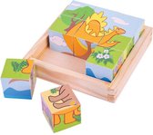 Bigjigs Dinosaur Cube Puzzle