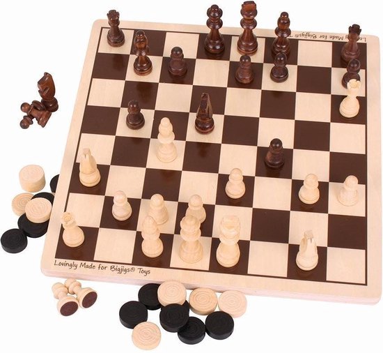 Spel - Dammen & schaken set | Games | bol.com