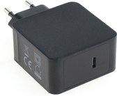 OTB Thuislader met 1 USB-C PD poort - 18W / zwart