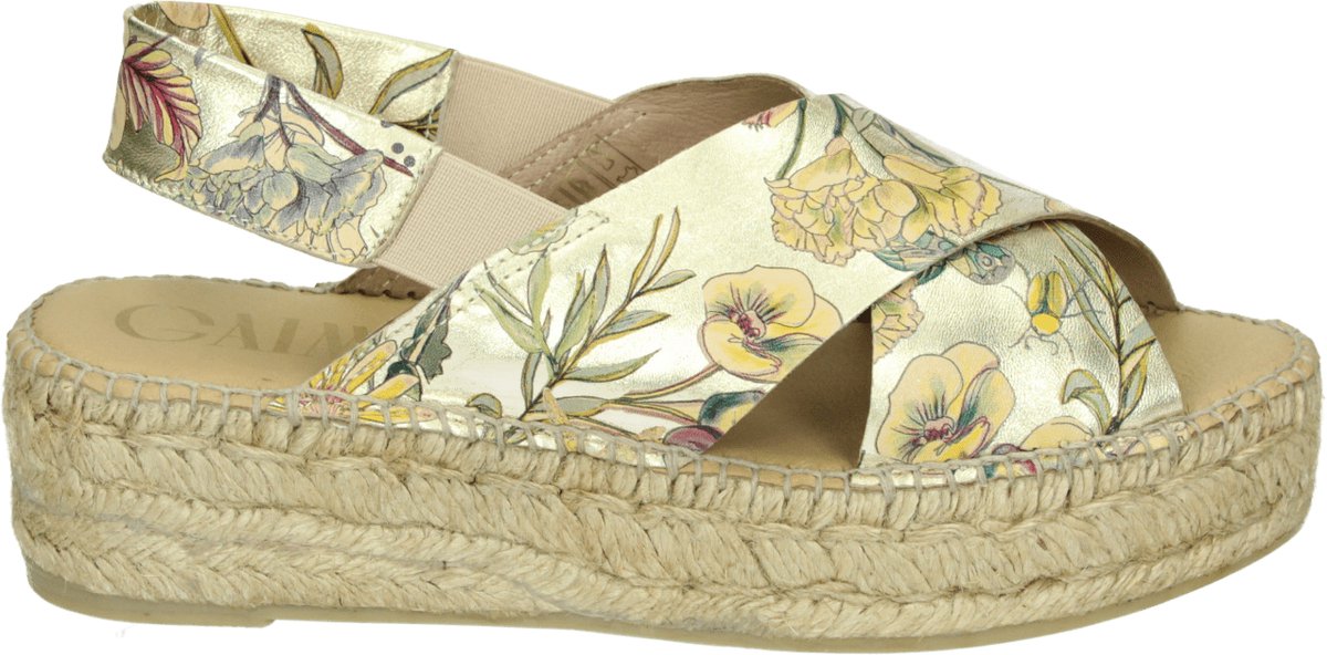 Gaimo - LISBET METAL FLOR - Sandalen met hakDames Sandalen - Kleur: Metallics - Maat: 39