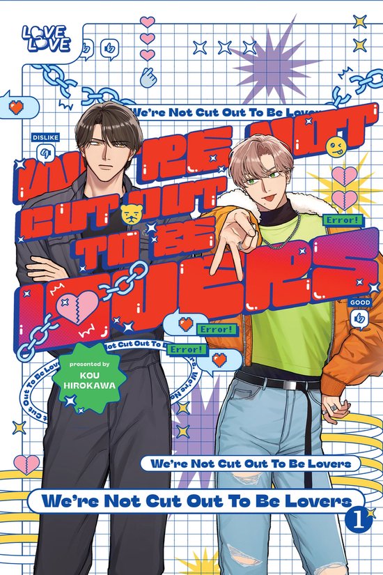 We're Not Cut Out to Be Lovers, Volume 1 - cover